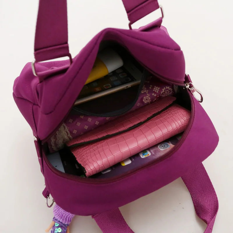 Bolsas casuais de nylon